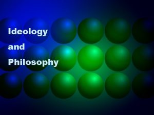 Ideology and Philosophy Platos Cave Allegory of the