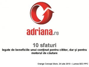 10 sfaturi legate de beneficiile unui coninut pentru