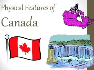 Physical Features of Canada Great Lakes 5 large