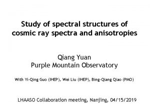 Study of spectral structures of cosmic ray spectra