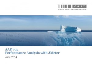 AAD 7 3 Performance Analysis with JMeter June