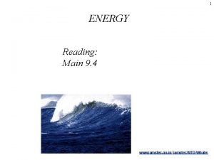 1 ENERGY Reading Main 9 4 www jamstec