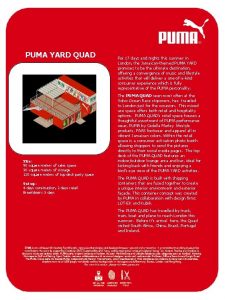 PUMA YARD QUAD Size 90 square meters of