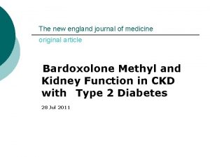 The new england journal of medicine original article