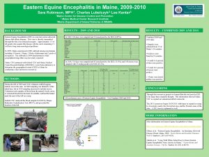 Eastern Equine Encephalitis in Maine 2009 2010 Sara