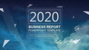 2020 BUSINESS REPORT POWERPOINT TEMPLATE Your life can