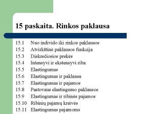 15 paskaita Rinkos paklausa 15 1 15 2