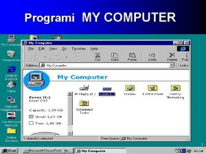 Programi MY COMPUTER 1 12122021 Opcionet n shiritin