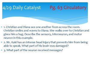 1429 Daily Catalyst Pg 63 Circulatory 1 Christian