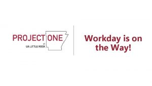 Workday is on the Way Safe Harbor Statement