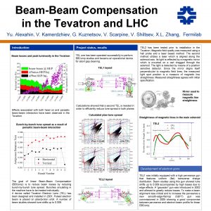 BeamBeam Compensation in the Tevatron and LHC Yu