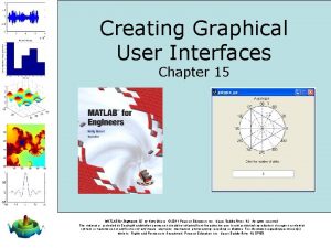 Creating Graphical User Interfaces Chapter 15 MATLAB for