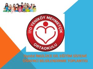 Dyn Ed NGLZCE DL ETM SSTEM RENC BLGLENDRME Dyn Ed NGLZCE DL ETM SSTEM RENC BLGLENDRME