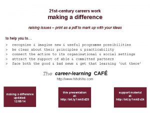 21 stcentury careers work making a difference raising