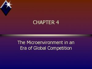 CHAPTER 4 The Microenvironment in an Era of