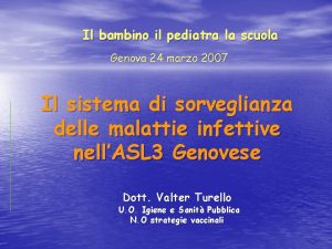 Il bambino il pediatra la scuola Genova 24