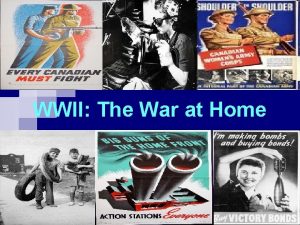 WWII The War at Home Total War n