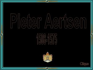 PIETER AERTSEN Amsterd c 1508 1575 Pieter Aertsen