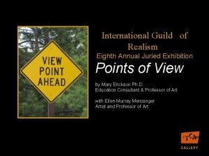 International Guild of Realism Eighth Annual Juried Exhibition