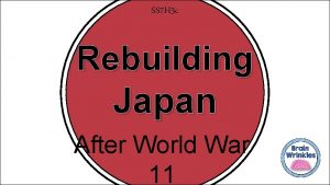 SS 7 H 3 c Rebuilding Japan 2015