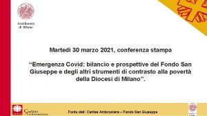 Marted 30 marzo 2021 conferenza stampa Emergenza Covid