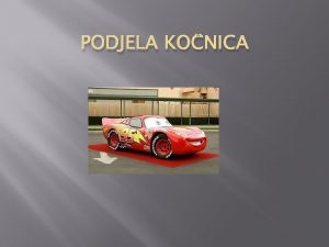 PODJELA KONICA Prema nainu prijenosa energije Mehaniki Sila