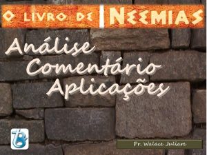 Anlise Comentrio Aplicaes Pr Walace Juliare Anlise 1
