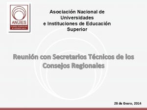 Asociacin Nacional de Universidades e Instituciones de Educacin