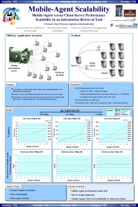 Mobility TIE Mobility TIE MobileAgent Scalability MobileAgent versus