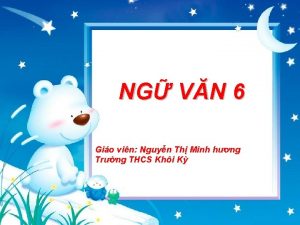 NG VN 6 Gio vin Nguyn Th Minh