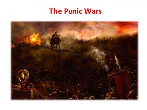 The Punic Wars Before the Conflict q Carthage