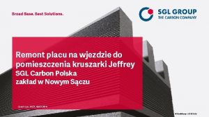 Remont placu na wjezdzie do pomieszczenia kruszarki Jeffrey