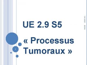 IDGHJ 1 Processus Tumoraux 13122021 UE 2 9