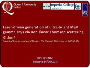 Laserdriven generation of ultrabright Me V gammarays via