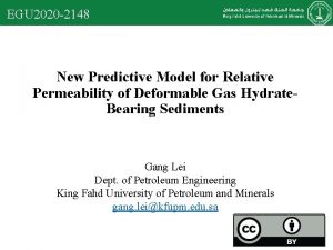 EGU 2020 2148 New Predictive Model for Relative