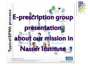 Eprescription group presentation about our mission in Nasser