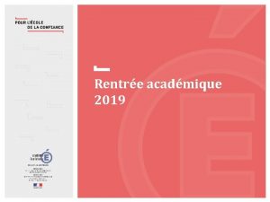 Rentre acadmique 2019 JJMMAAAA Mostafa FOURAR Recteur dacadmie