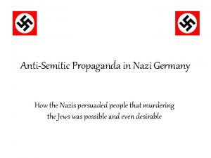 AntiSemitic Propaganda in Nazi Germany How the Nazis