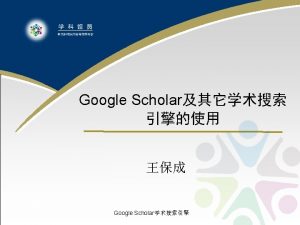 l Google Scholar Google Scholar Google Scholar Google