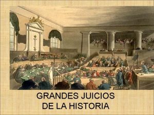 GRANDES JUICIOS DE LA HISTORIA BREVES 2000 AOS