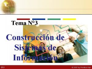 Tema N 3 Construccin de Sistemas de Informacin