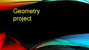 Geometry project point A point in geometry names