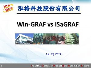 WinGRAF vs ISa GRAF Jul 03 2017 1