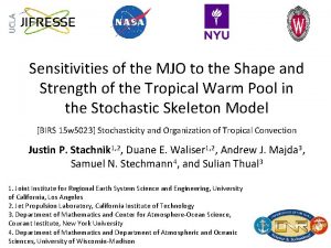 Sensitivities of the MJO to the Shape and