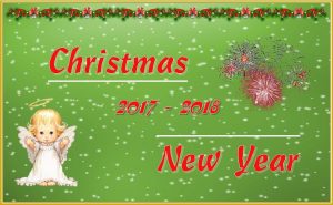 Christmas 2017 2018 New Year Christmas 2017 2018