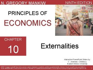 N GREGORY MANKIW NINTH EDITION PRINCIPLES OF ECONOMICS