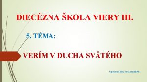 DIECZNA KOLA VIERY III 5 TMA VERM V