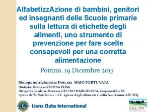 Alfabetizz Azione di bambini genitori ed insegnanti delle