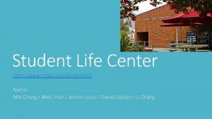 Student Life Center http www mtsac edustudentlife Name