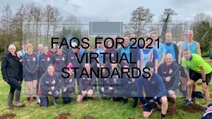 FAQS FOR 2021 VIRTUAL STANDARDS Ivanhoe Runners What